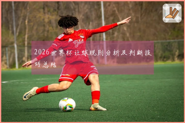 2026世界杯让球规则分析及判断技巧总结