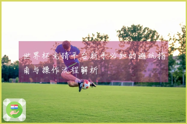 世界杯竞猜平台新手必知的避坑指南与操作流程解析